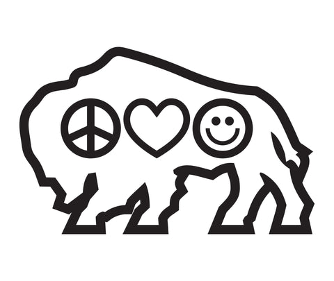 Buffalo Symbols Tee Shirt