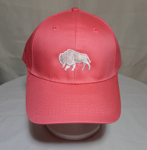 cap -  pink w/ white embroidered logo