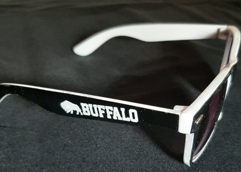 buffalo sunglasses - white UV
