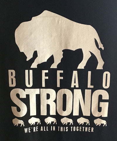 Buffalo Strong Tee Shirt - Black